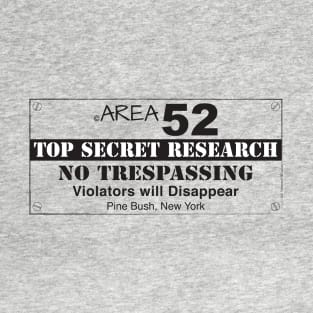 TOP SECRET RESEARCH Pine Bush NY T-Shirt